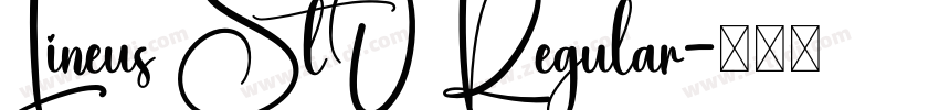 Lineus StO Regular字体转换